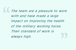 testimonial for grant chanter equine dentist